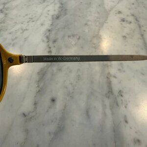 Vintage Alpina Sunglasses- Yellow